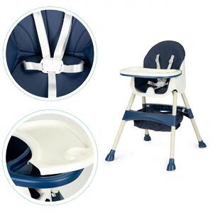 Dětská jídelní židlička 2v1 Blue EcoToys