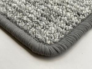 Vopi koberce Kusový koberec Alassio šedý čtverec - 150x150 cm