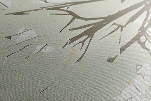 Obraz strom v minimalistickém duchu - 50x100