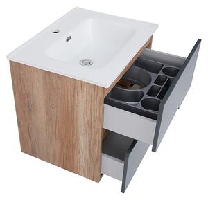 Koupelnová skříňka s keramickým umyvadlem Spectrum CA 60