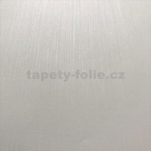 Vliesové tapety na zeď IMPOL Giulia 6785-50, jednobarevná bílá s jemnými metalickými proužky, rozměr 10,05 m x 0,53 m, NOVAMUR 82196