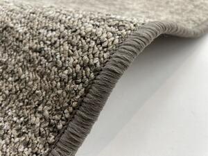 Vopi koberce Kusový koberec Alassio hnědý čtverec - 300x300 cm