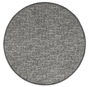 Vopi koberce Kusový koberec Alassio hnědý kruh - 400x400 (průměr) kruh cm