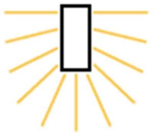 Lucis Izar III LED závěsné svítidlo Černá600mm (20.9W)3000K