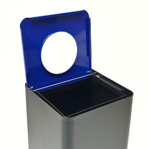 Odpadkový koš na tříděný odpad Caimi Brevetti Centolitri 100 L, modrý