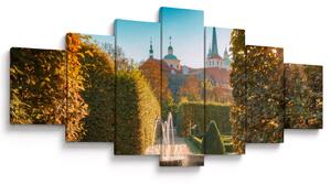 Obraz - Valdštejnský palác (210x100 cm)