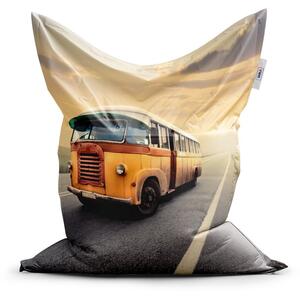 Sedací vak Classic autobus veterán - dětský, barevná