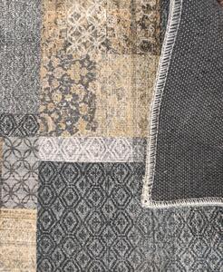 Spoltex koberce Liberec Kusový koberec Edessa 1300 Grey - 120x170 cm