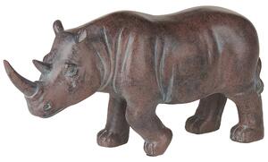 Dekorativní figurka nosorožec hnědá GORKHA