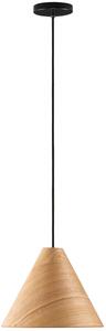 Dřevěné závěsné světlo Nova Luce Elysian 30 cm
