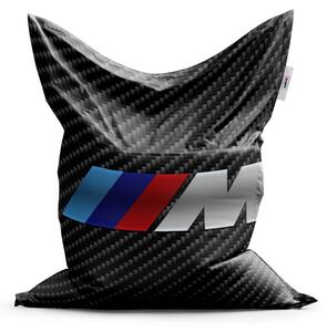 Sedací vak Classic MPERFORMANCE karbon - dětský, černá