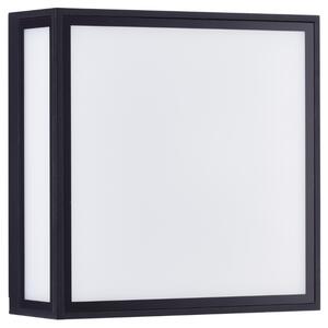 Černé kovové venkovní nástěnné LED světlo Nova Luce Astral 22 cm