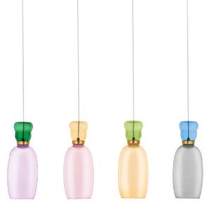 Nova Luce Pluma LED skleněné závěsné svítidlo B