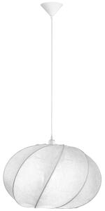 Bílé závěsné světlo Nova Luce Bora 55 cm