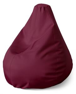 Sedací vak Pear bordó - dětský, červená