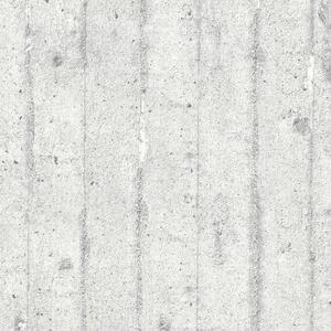 Vliesové tapety na zeď IMPOL 7137-11 Wood and Stone 2, betonová zeď šedá, rozměr 10,05 m x 0,53 m, A.S.Création