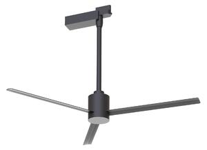Mantra 8927 3F ventilátor do kolejnice s DO 12W, černá, průměr 84cm