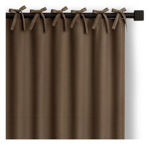 Hnědý dimout závěs 140x250 cm Carli Tie – Restilo