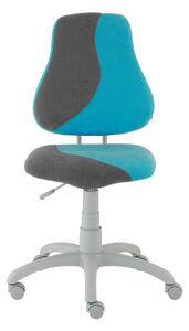 Dětská rostoucí židle Alba Fuxo S-line světle modrá - šedá