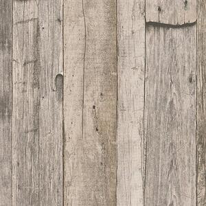 Vliesové tapety na zeď IMPOL 95931-2 Wood and Stone 2, vintage style dřevo s růžovým odstínem, rozměr 10,05 m x 0,53 m, A.S.Création