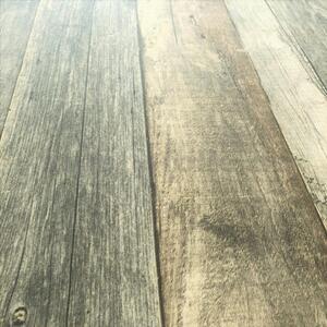 Vliesové tapety na zeď IMPOL 95931-3 Wood and Stone 2, vintage style dřevo přírodní hnědá, rozměr 10,05 m x 0,53 m, A.S.Création