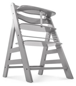 Hauck Jídelní židlička dřevěná Alpha+ Grey