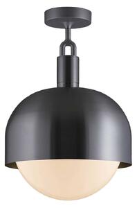 Buster & Punch Forked Globe Shade E27 stropní opálové svítidlo AntracitováL