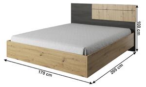 Manželská postel 160 cm Barffy . 1016830