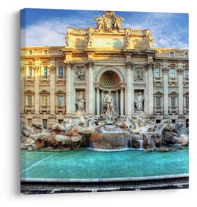 Obraz - Fontána di Trevi (30x30 cm)