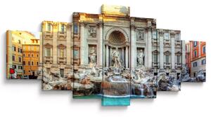 Obraz - Fontána di Trevi (210x100 cm)