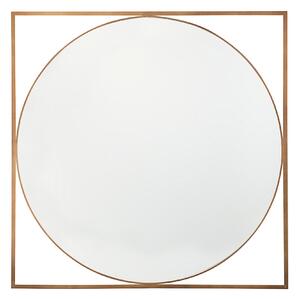 Nástěnné zrcadlo 76 x 76 cm zlaté NIHOA