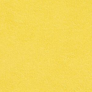 Goldea nepropustné froté - žluté 205 cm
