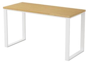 Kancelářský stůl Houseland Nuvia Home 05 160 cm dub/bílý