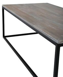 Konferenční stolek Jepara, přírodní barva, 60x120