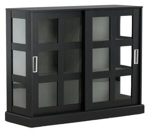 Skříňka Lock, černá, 120x95