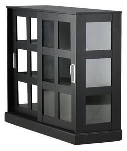 Skříňka Lock, černá, 120x95