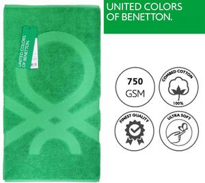 Předložka do koupelny United Colors Of Benetton / 50 x 80 cm / 100% bavlna / zelená