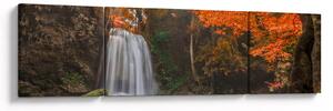 Obraz - Vodopád v Thajsku (170x50 cm)