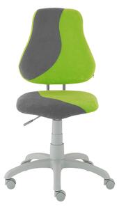 Dětská rostoucí židle Alba Fuxo S-line jasně zelená - šedá