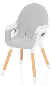 Zopa dětská židlička Dolce 2 Grey/White