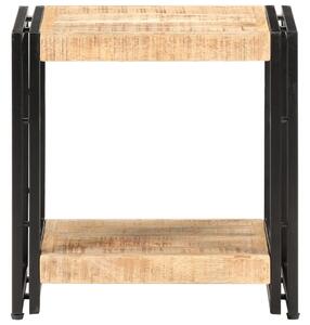 Odkládací stolek 40 x 30 x 40 cm hrubé mangovníkové dřevo