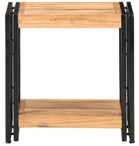 Odkládací stolek 40 x 30 x 40 cm masivní akáciové dřevo