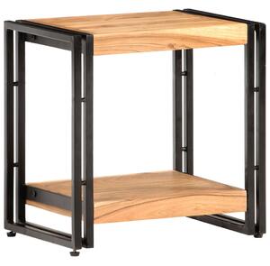 Odkládací stolek 40 x 30 x 40 cm masivní akáciové dřevo