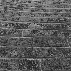 Vliesové tapety na zeď Sand and Stones 58422, cihla klinker tmavě šedá s výraznou strukturou, rozměr 10,05 m x 0,53 m, Marburg
