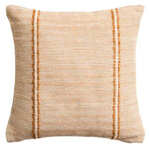 Kave Home Oranžový povlak na polštář Drati 45 x 45 cm