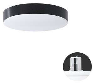 OSMONT DEL52622 DELIA CV1 stropní/nástěnné plastové polovestavné svítidlo bílá / bílo - černá IP44 25W E27 HF