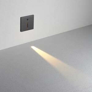 Ascend LED schodišťové zápustné svítidlo s pohybovým senzorem ČernáÚzký