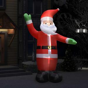 Nafukovací Santa Claus s LED vánoční dekorace IP44 3 m 331412