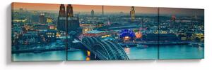 Obraz - Kolín nad Rýnem (170x50 cm)