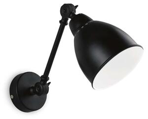 Ideal lux Newton E27 nástěnné svítidlo Černá